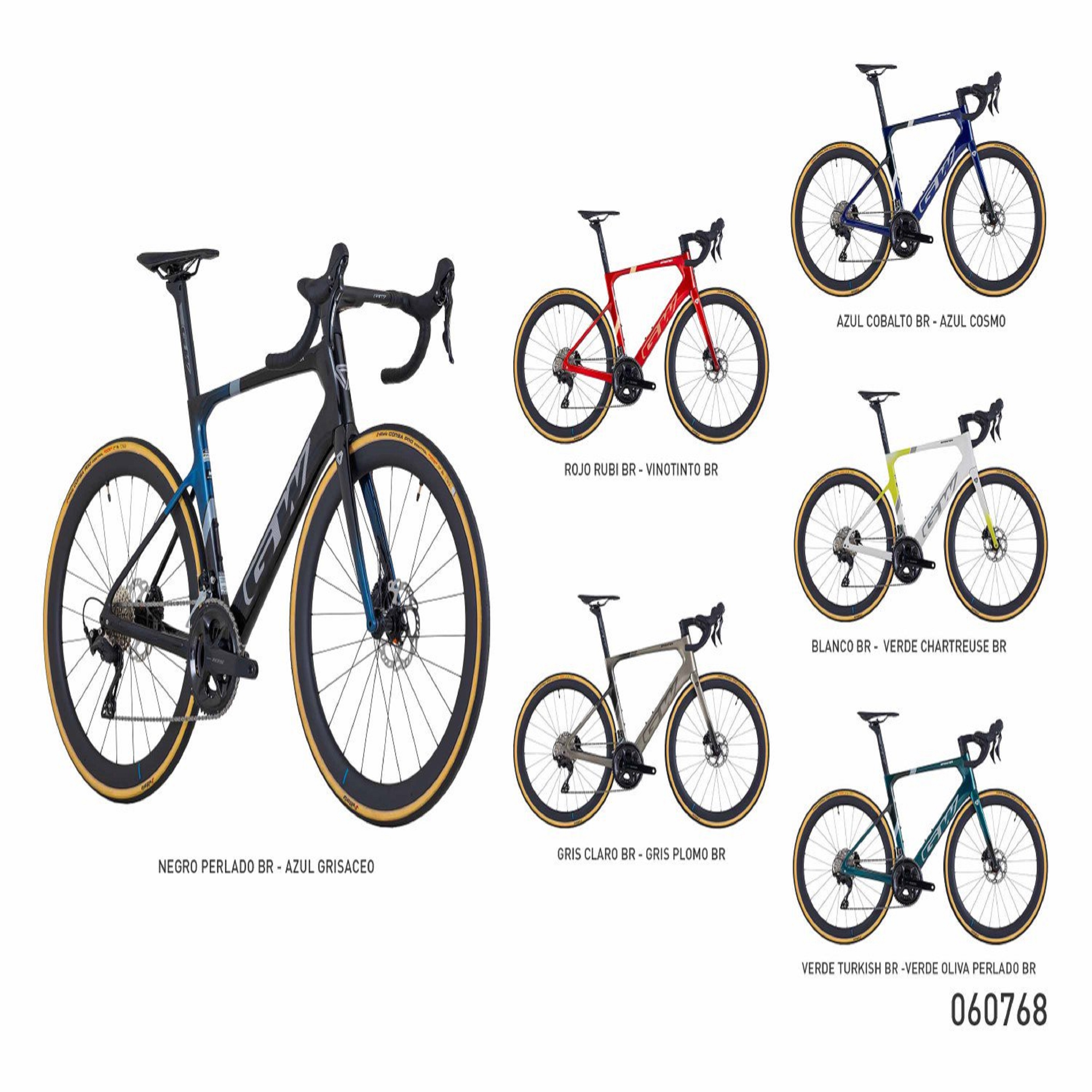 BICICLETA RUTA GW  700C 2X12VEL SPRINTER 105 CARBON 2025